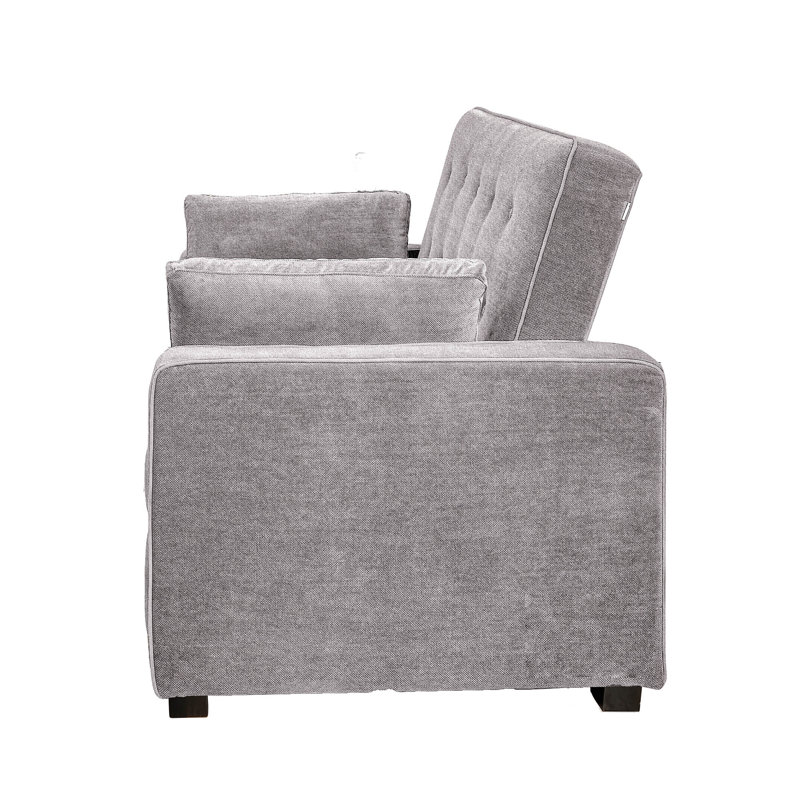 Serta Monroe Full Size Convertible Sleeper Sofa with Cushions & Reviews